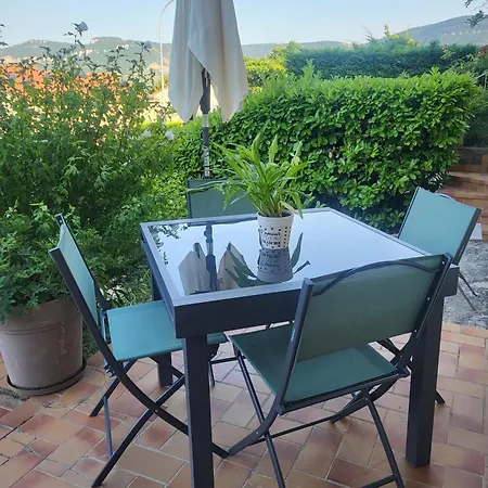 Cozy In Private Terrace Pouncho